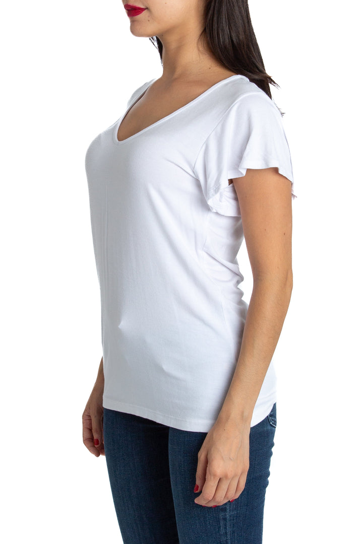 Short Rachel Zoe blanco, vista posterior – ClosetRehab