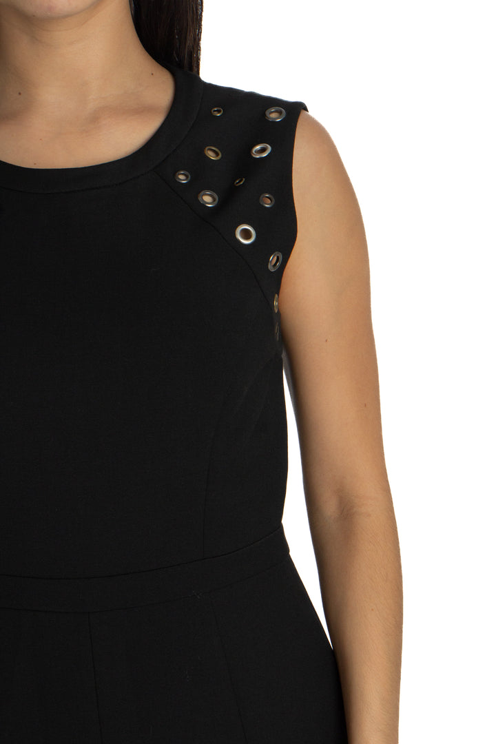 Vestido BCBG Maxazria negro, detalle – ClosetRehab