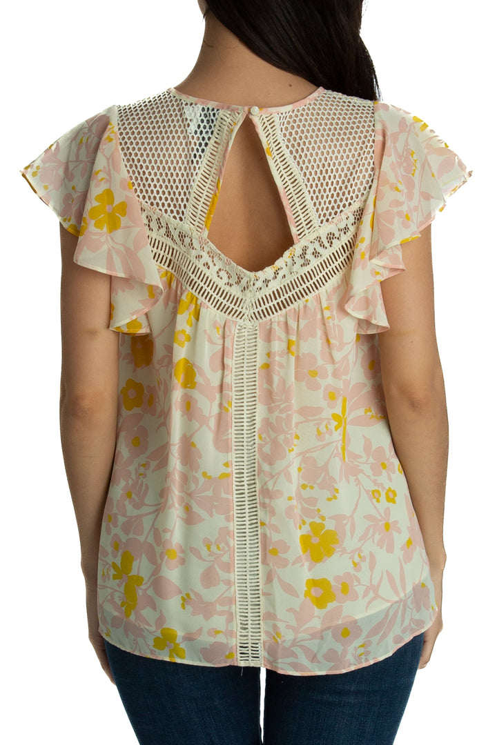 Blusa HD In Paris beige, vista lateral – ClosetRehab