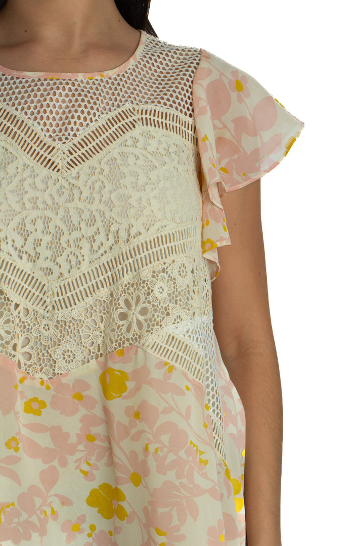 Blusa HD In Paris beige, detalle – ClosetRehab