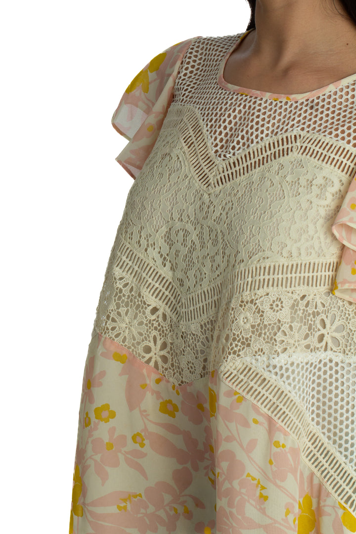 Blusa HD In Paris beige, detalle 5 – ClosetRehab