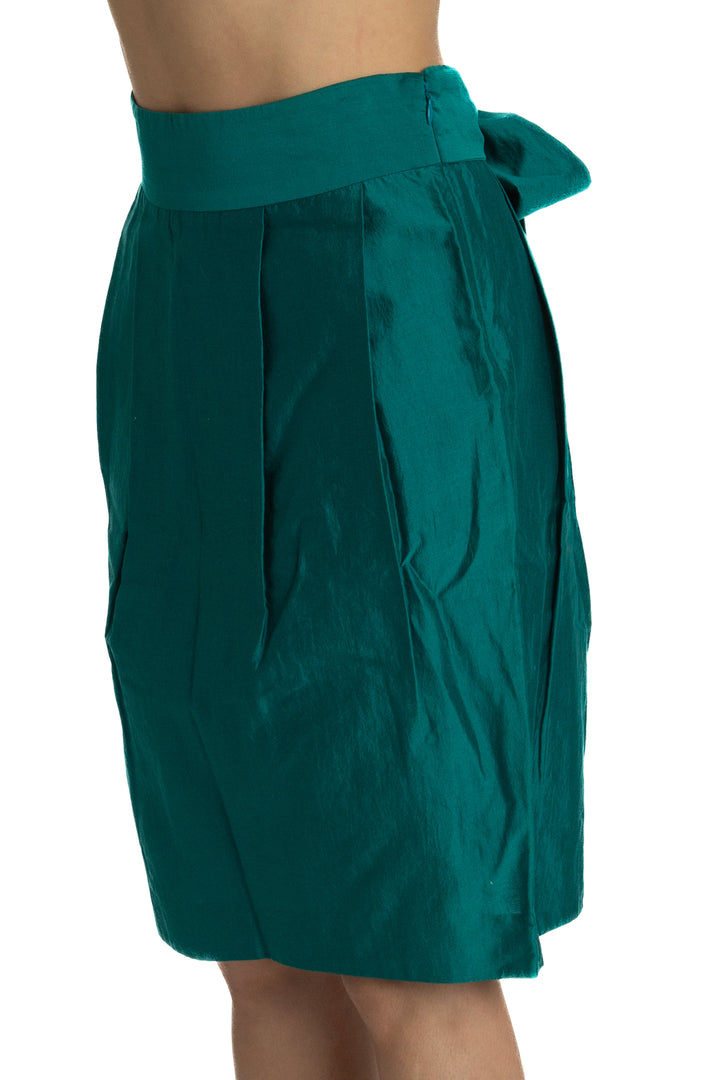 Falda Moschino Cheap and Chic verde, vista posterior – ClosetRehab