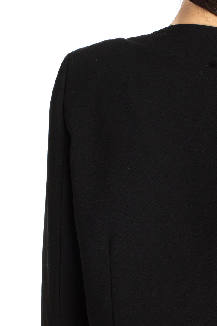 Saco Sandro Ferrone negro, detalle 6 – ClosetRehab
