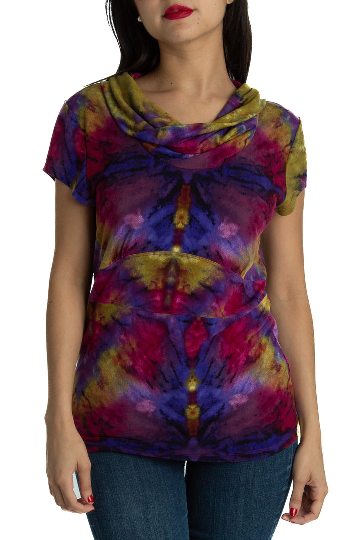 Blusa Antonio Melani estampado, vista frontal – ClosetRehab