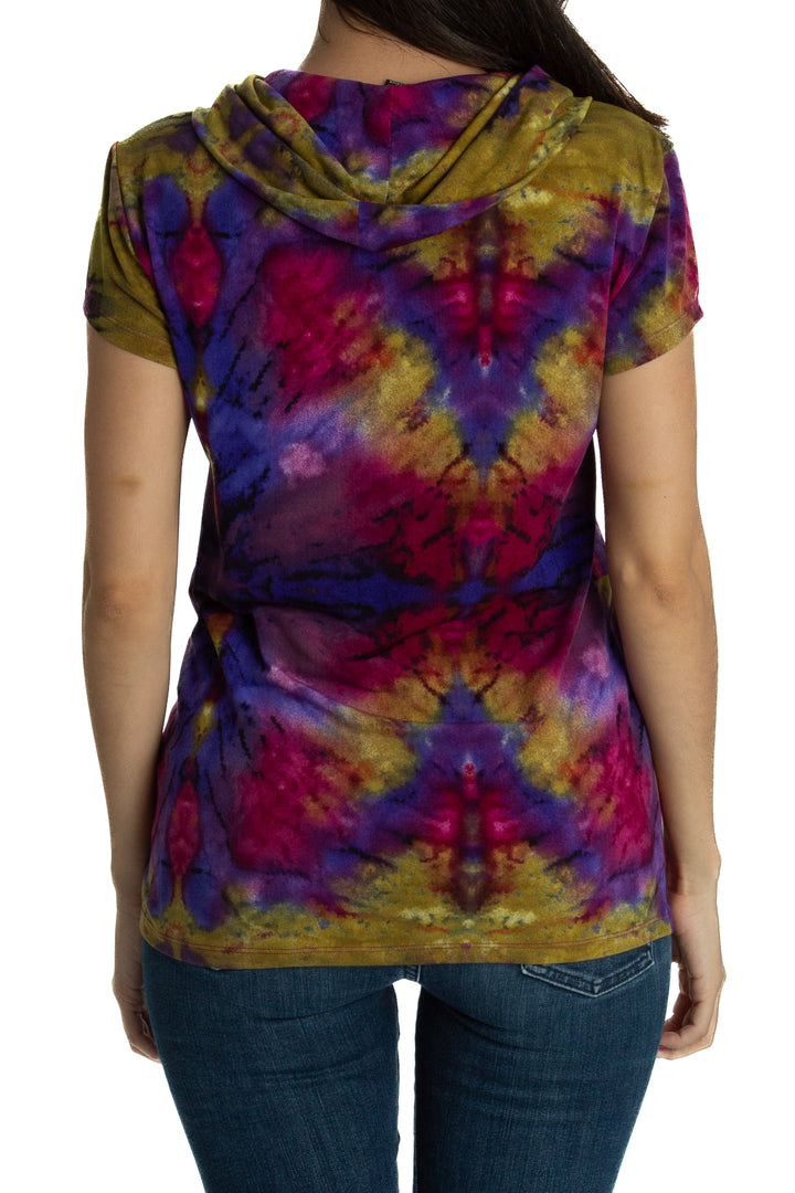 Blusa Antonio Melani estampado, vista lateral – ClosetRehab