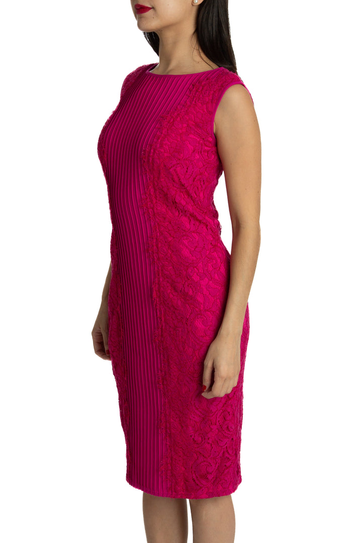 Vestido Tadashi Shoji púrpura, vista posterior – ClosetRehab