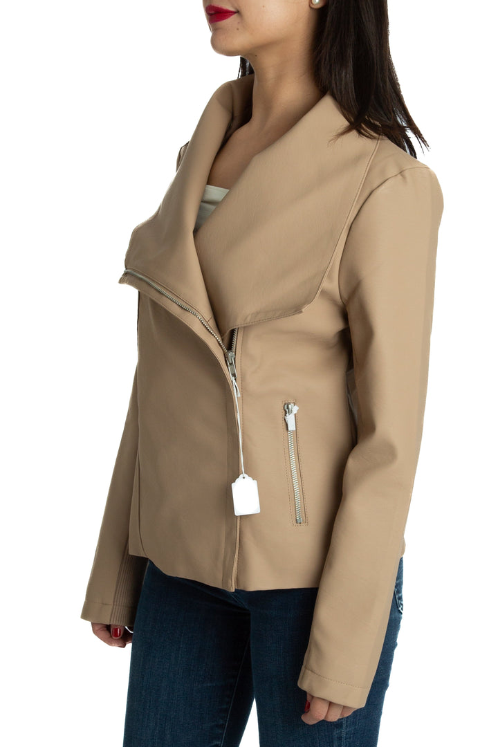 Chamarra Steve Madden NWT café, vista posterior – ClosetRehab