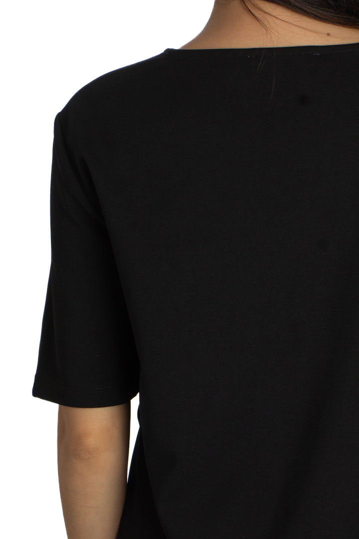 Blusa Mango negro, detalle 6 – ClosetRehab