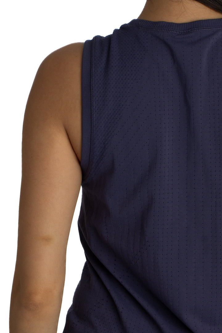 Blusa Athleta morado, detalle 5 – ClosetRehab
