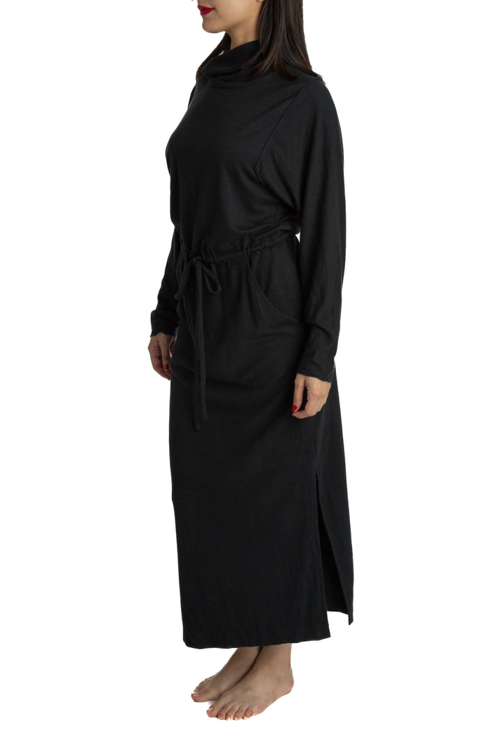 Vestido Ambrosi negro, vista posterior – ClosetRehab