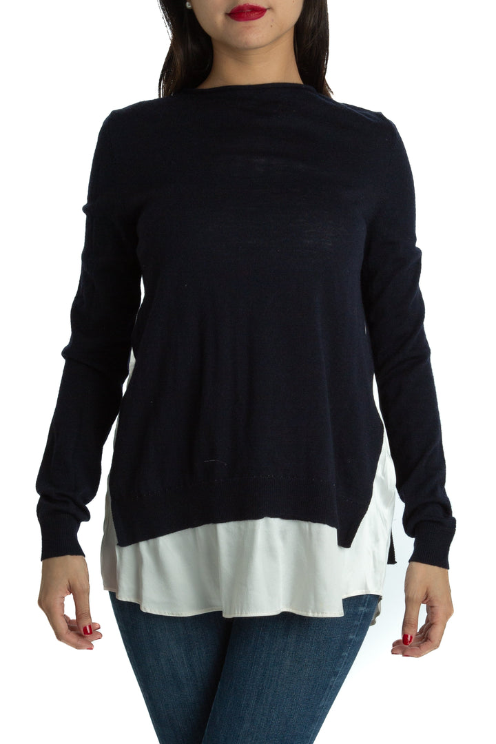 Blusa Ambrosi azul, vista frontal – ClosetRehab