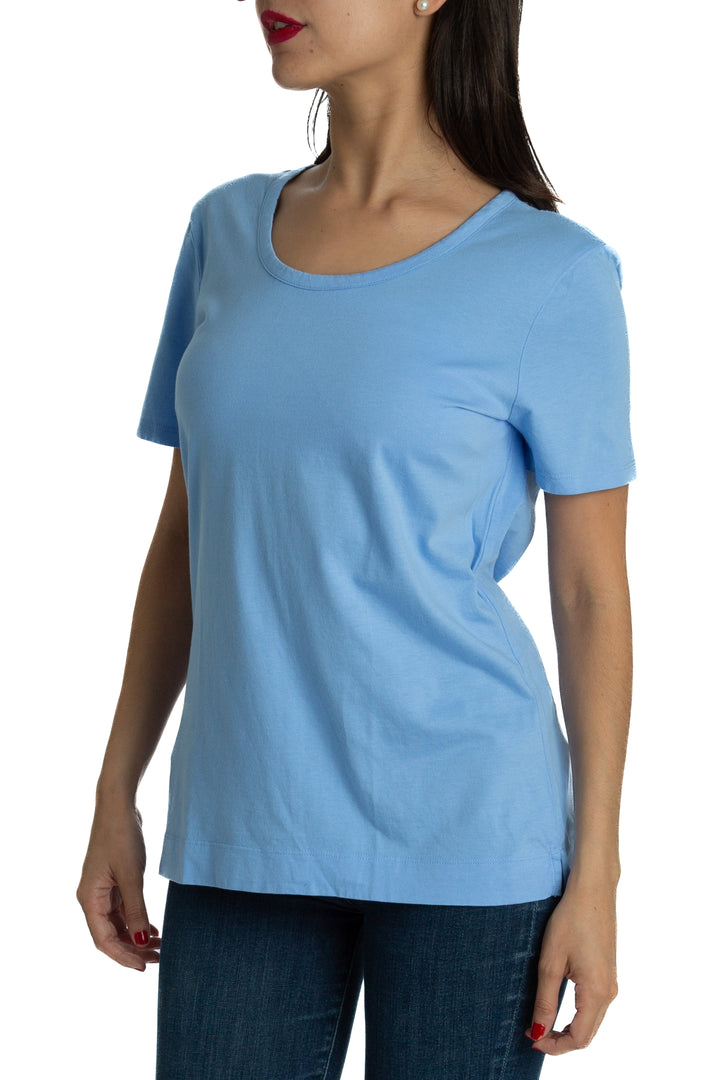 Blusa Ann Taylor azul, vista posterior – ClosetRehab