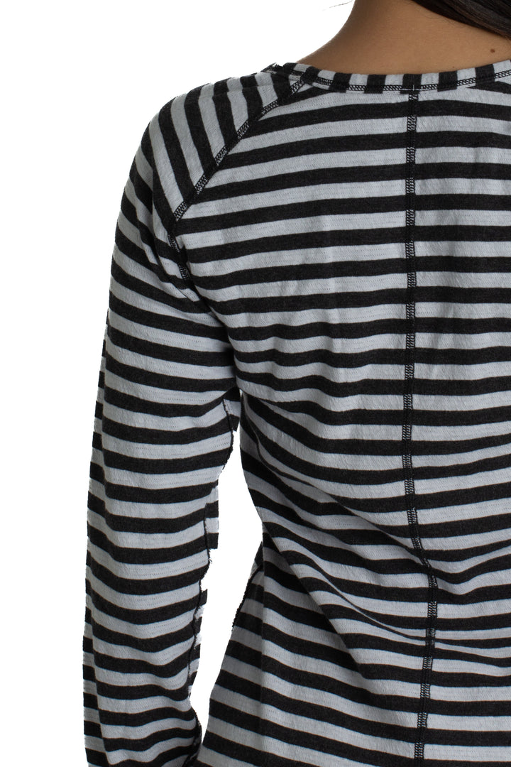 Blusa Lulu Lemon negro, detalle 6 – ClosetRehab