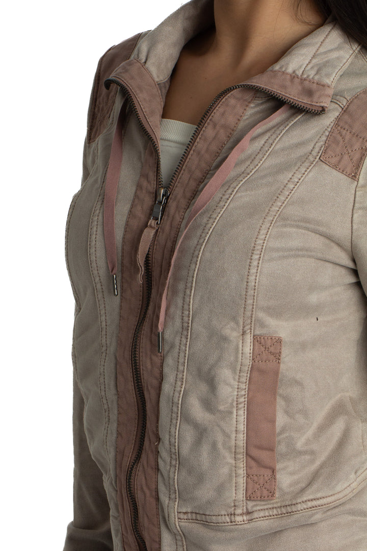 Chamarra Marrakech rosa, detalle 5 – ClosetRehab