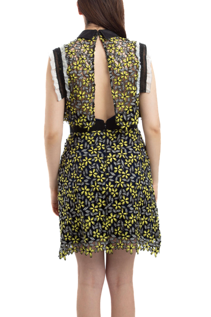 Vestido Self-Portrait, vista lateral – ClosetRehab