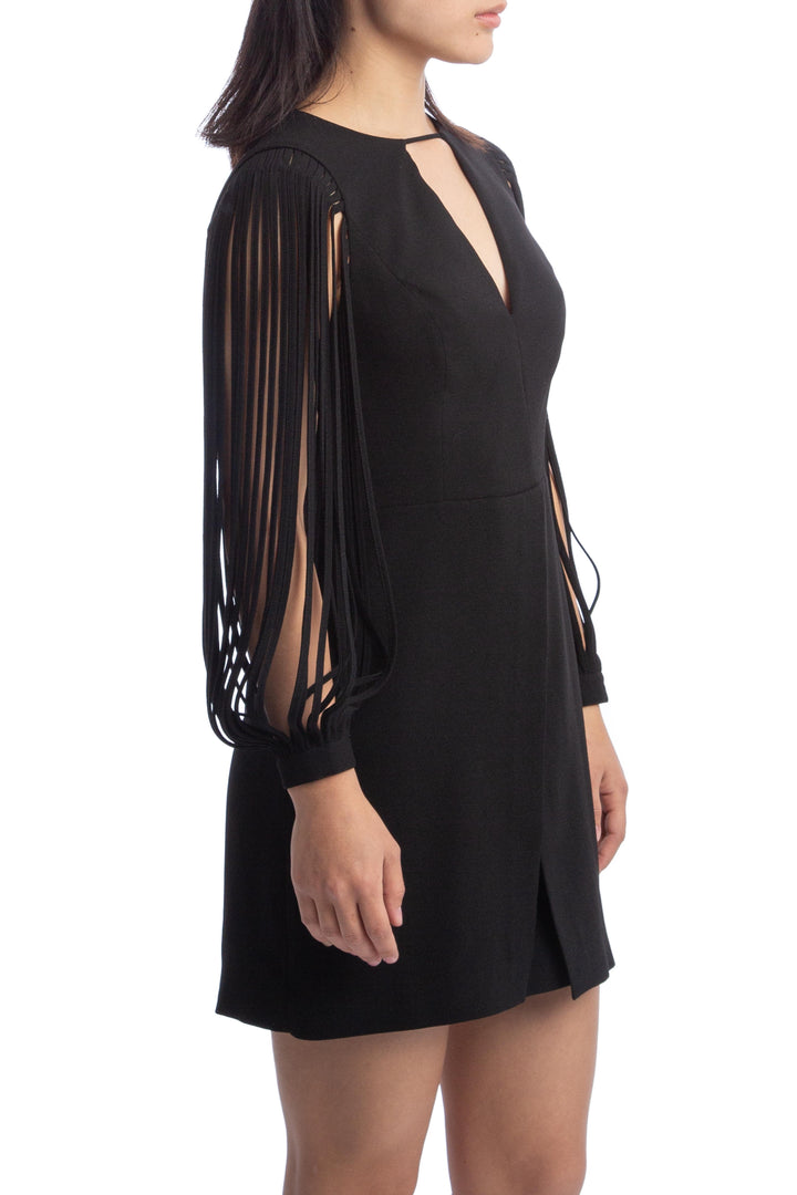 Vestido Halston Heritage, vista posterior – ClosetRehab