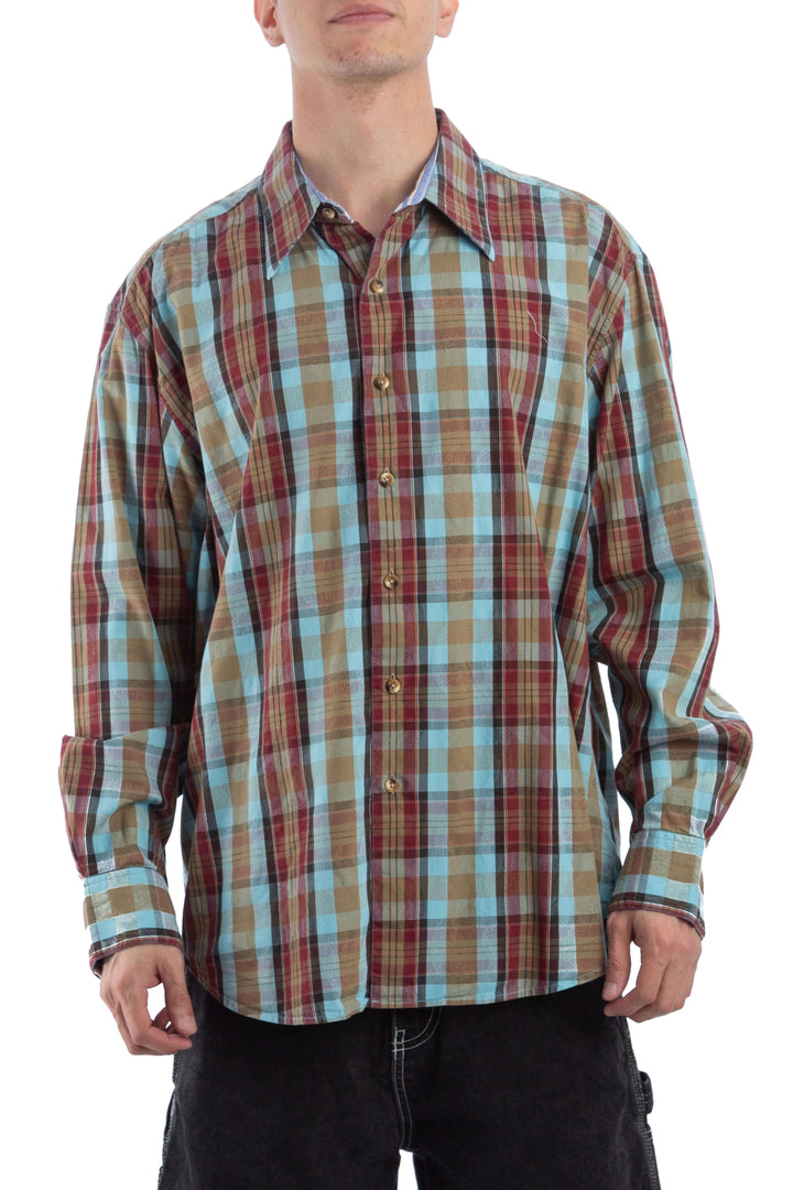 Camisa Robert Graham, vista frontal – ClosetRehab