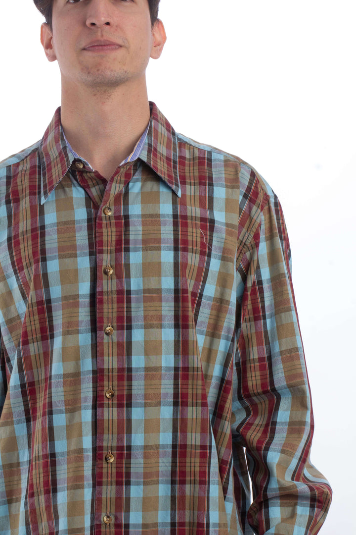 Camisa Robert Graham, detalle – ClosetRehab