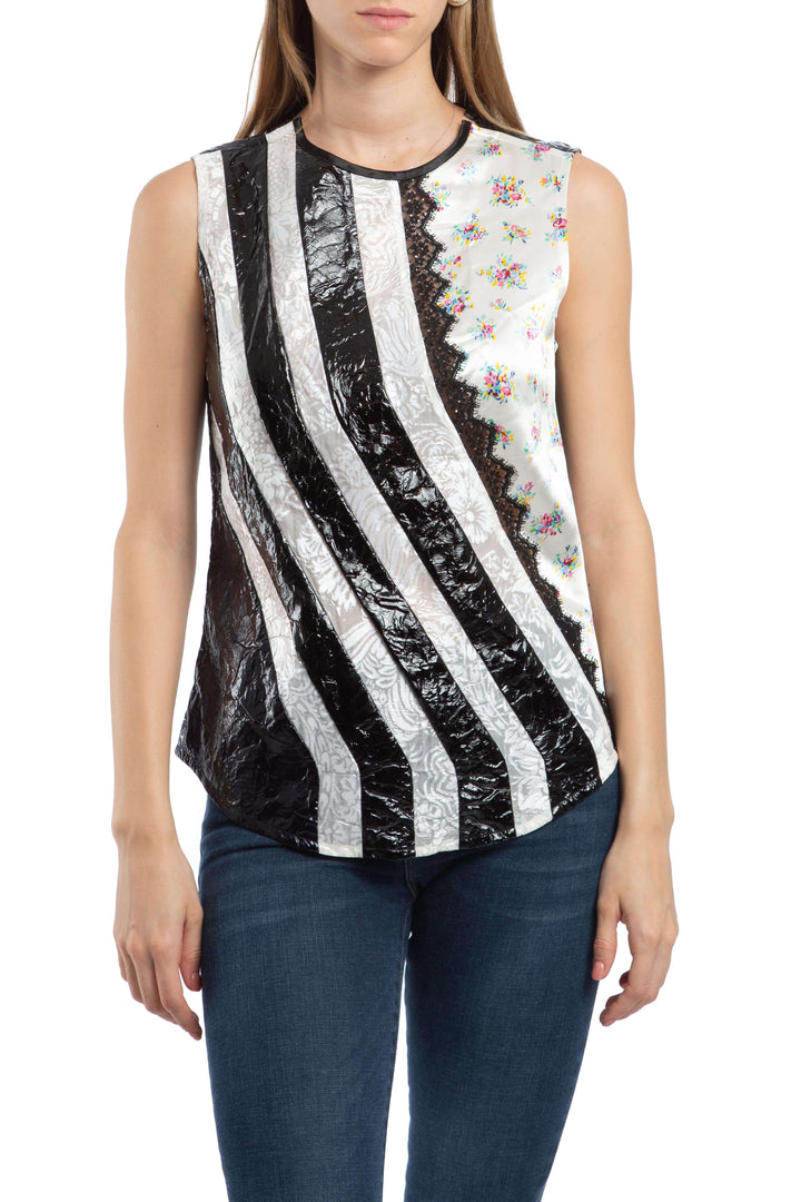 Blusa Louis Vuitton, vista frontal – ClosetRehab