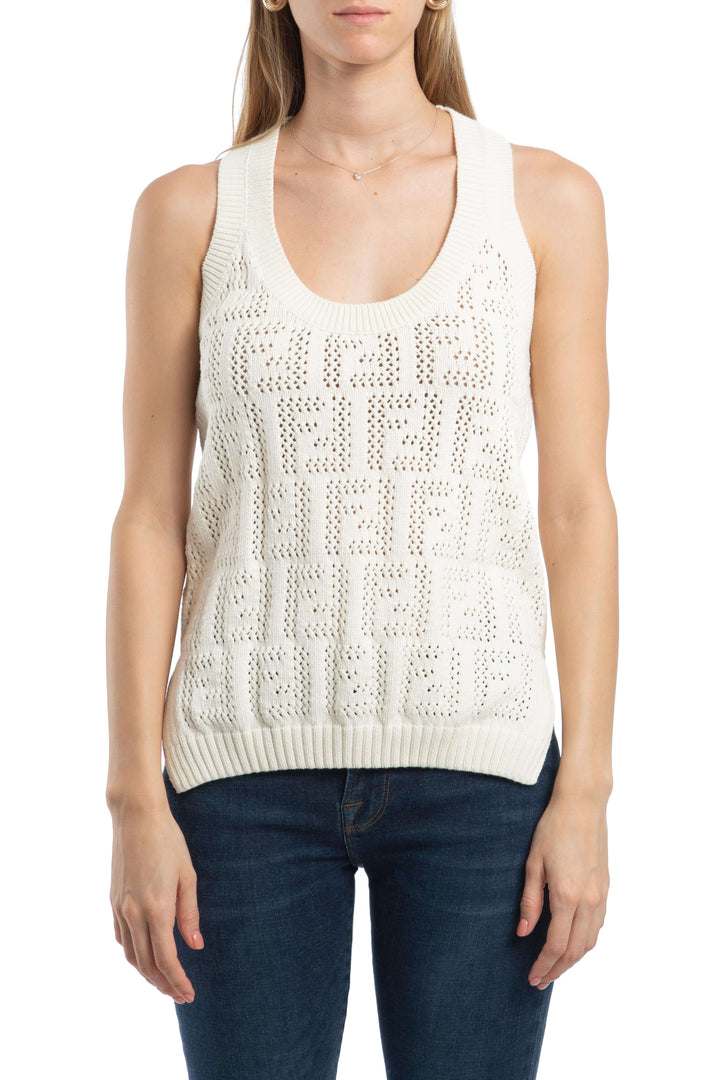Blusa Fendi, vista frontal – ClosetRehab