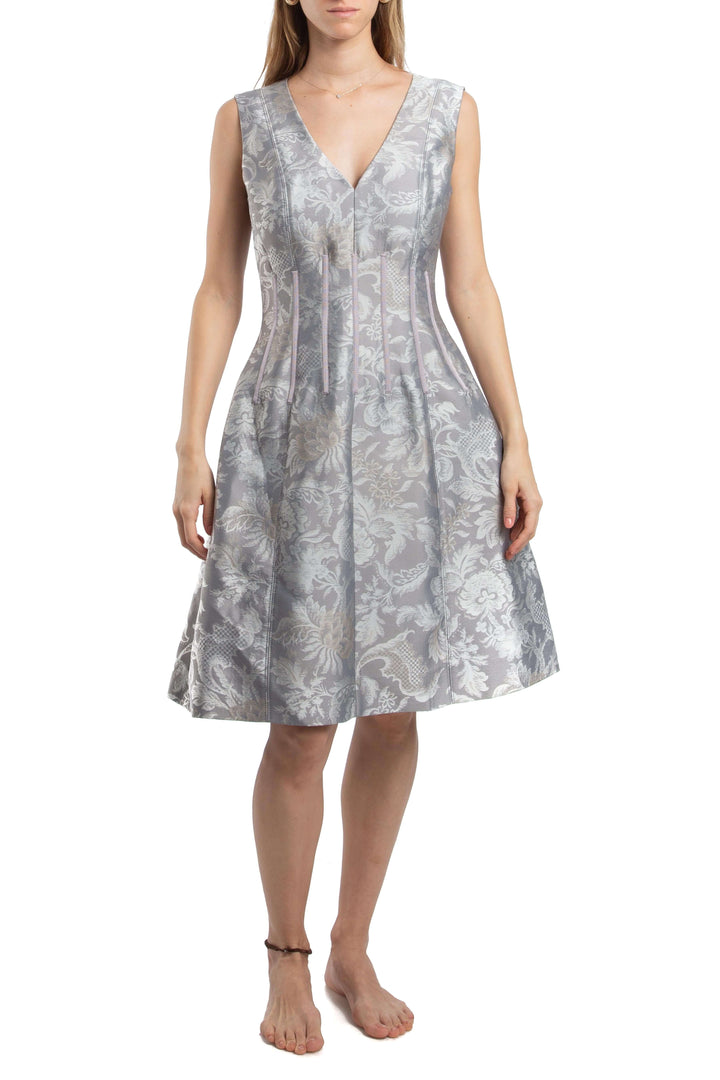 Vestido Oscar de la Renta, vista frontal – ClosetRehab