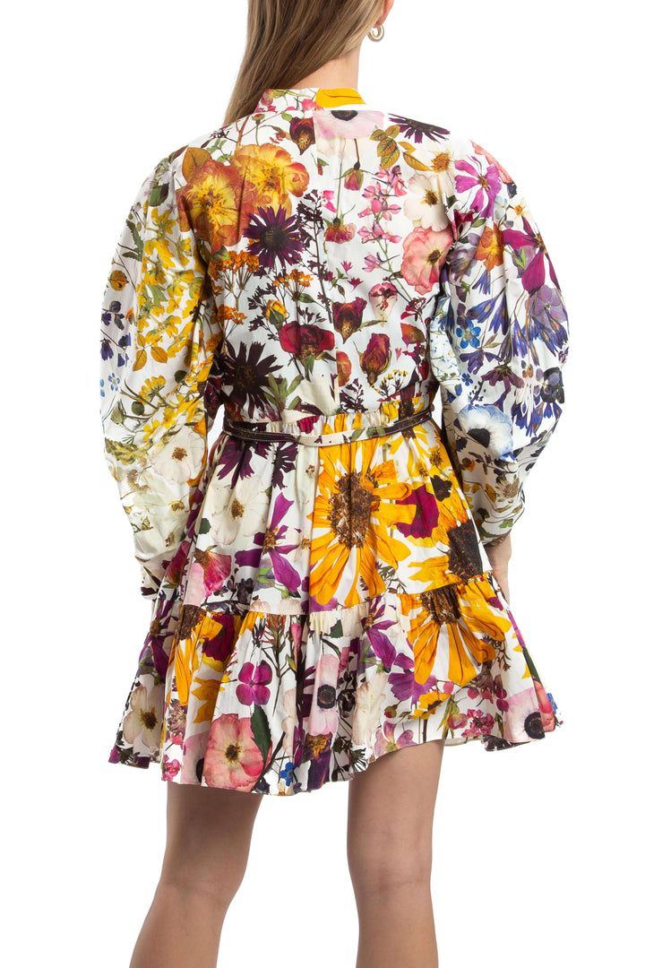 Vestido Oscar de la Renta, vista lateral – ClosetRehab