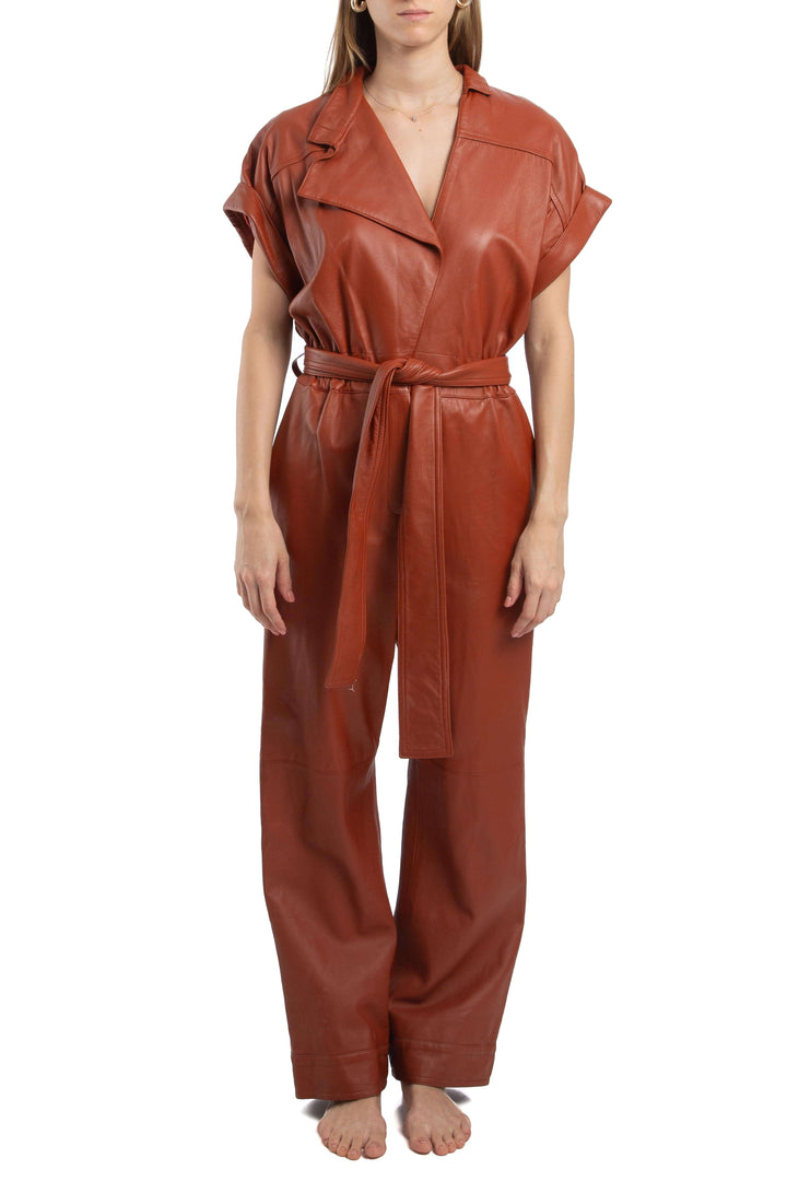 Jumpsuit Oscar de la Renta, vista frontal – ClosetRehab