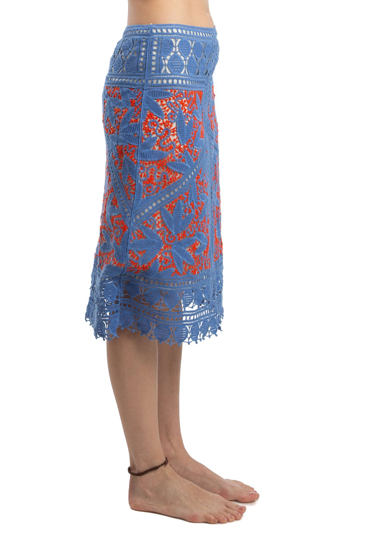 Falda Tory Burch, vista posterior – ClosetRehab