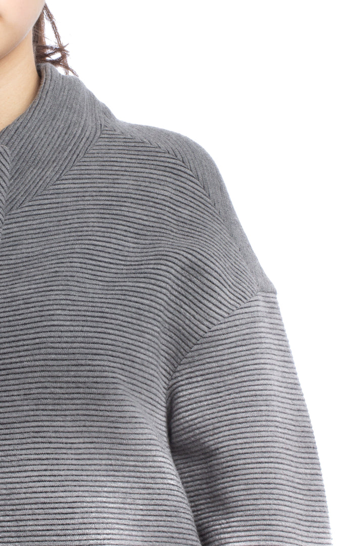 Suéter Ambrosi gris, detalle – ClosetRehab