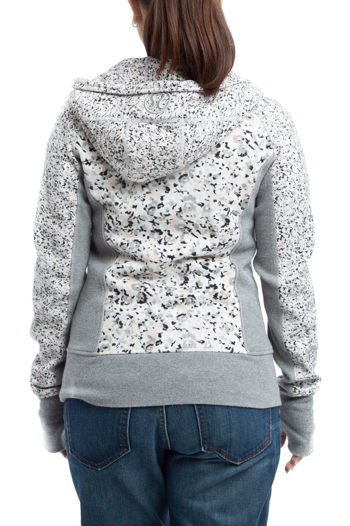 Chaqueta Lulu Lemon estampado, vista lateral – ClosetRehab