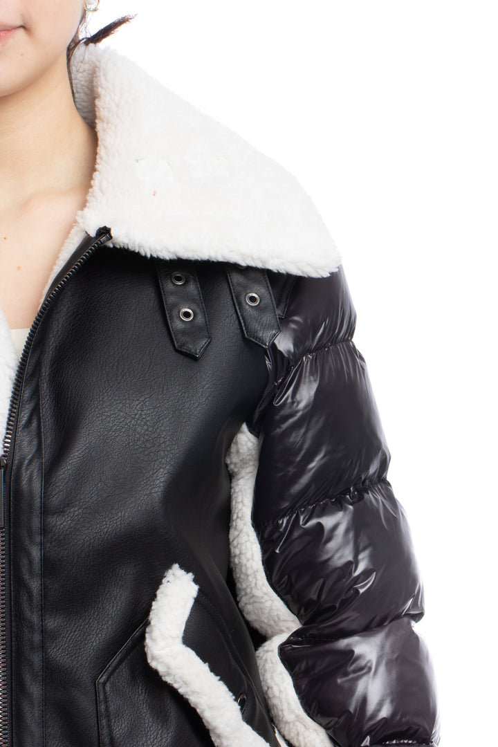 Chaqueta Karl Lagerfeld NWT negro, detalle – ClosetRehab