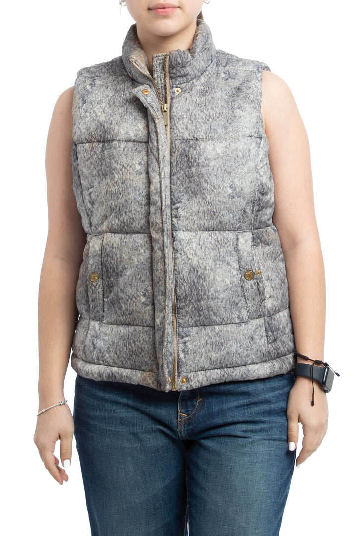 Chaleco Michael Kors estampado, vista frontal – ClosetRehab