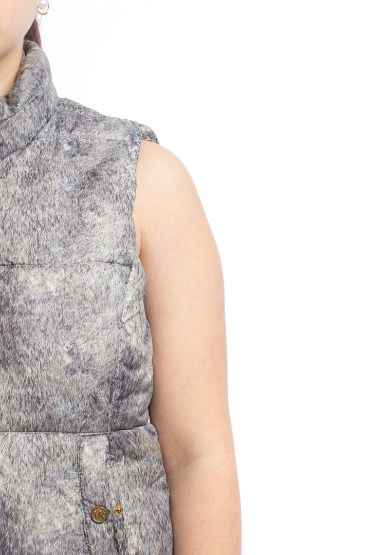 Chaleco Michael Kors estampado, detalle – ClosetRehab