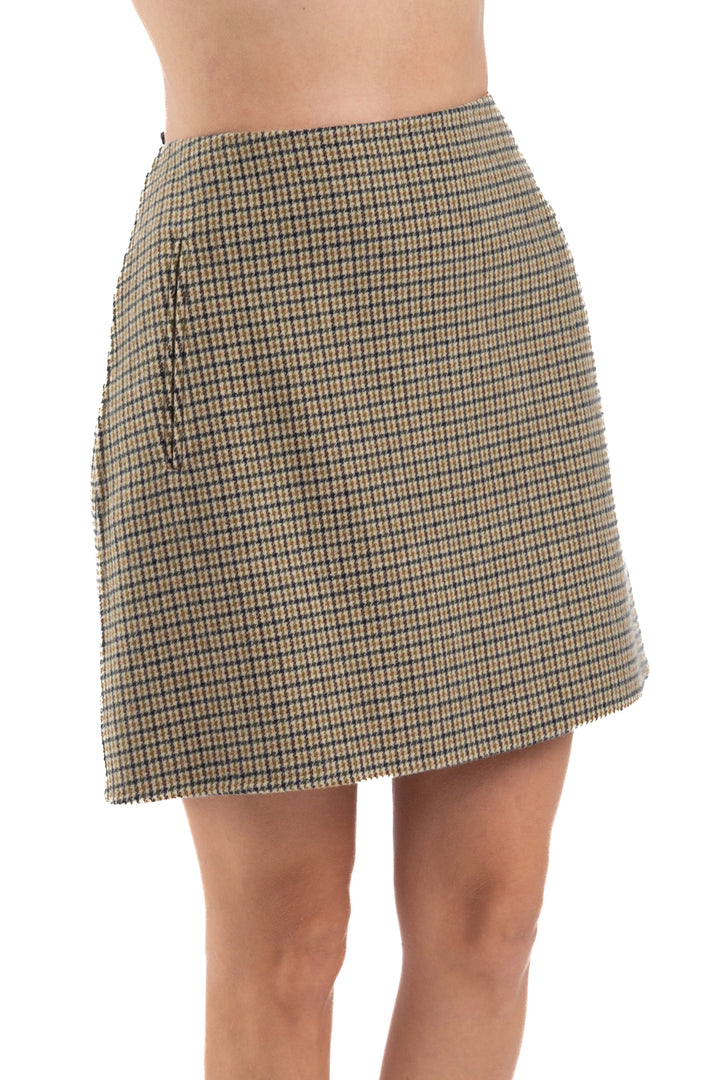Falda Rebecca Taylor estampado, vista posterior – ClosetRehab