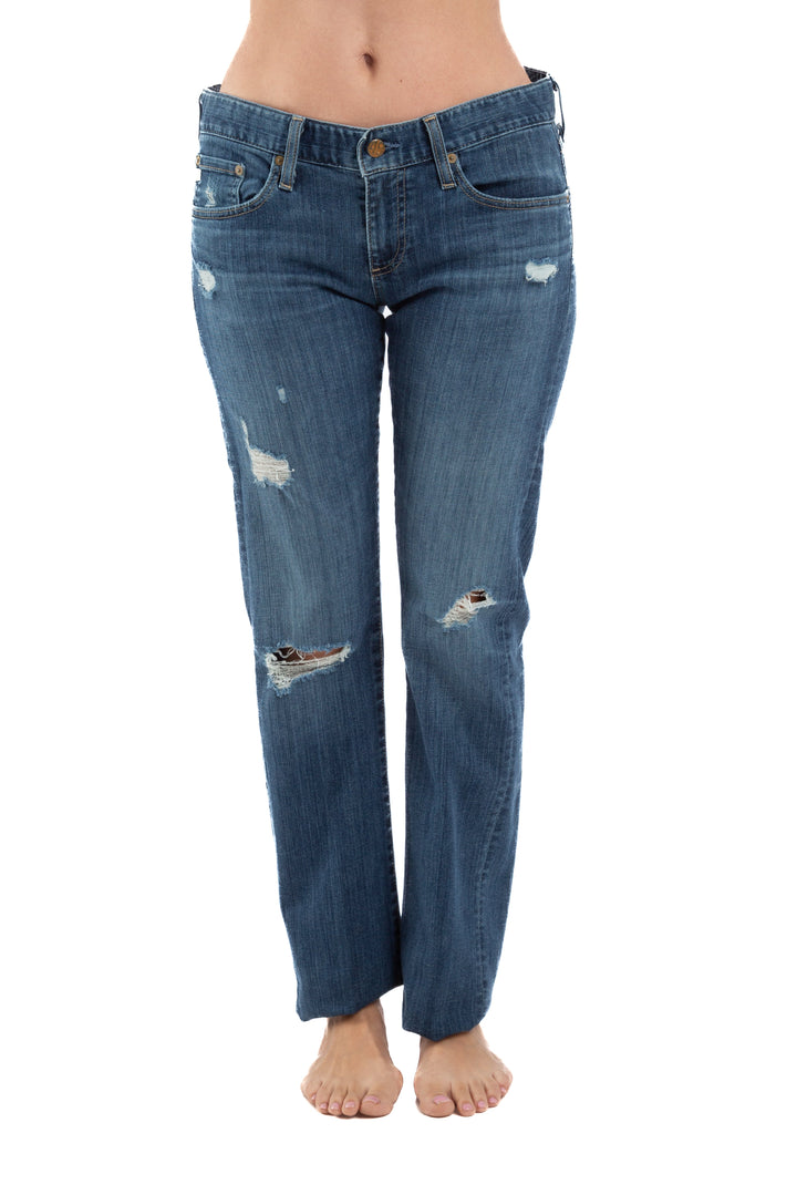 Jeans Adriano Goldschmied azul, vista frontal – ClosetRehab