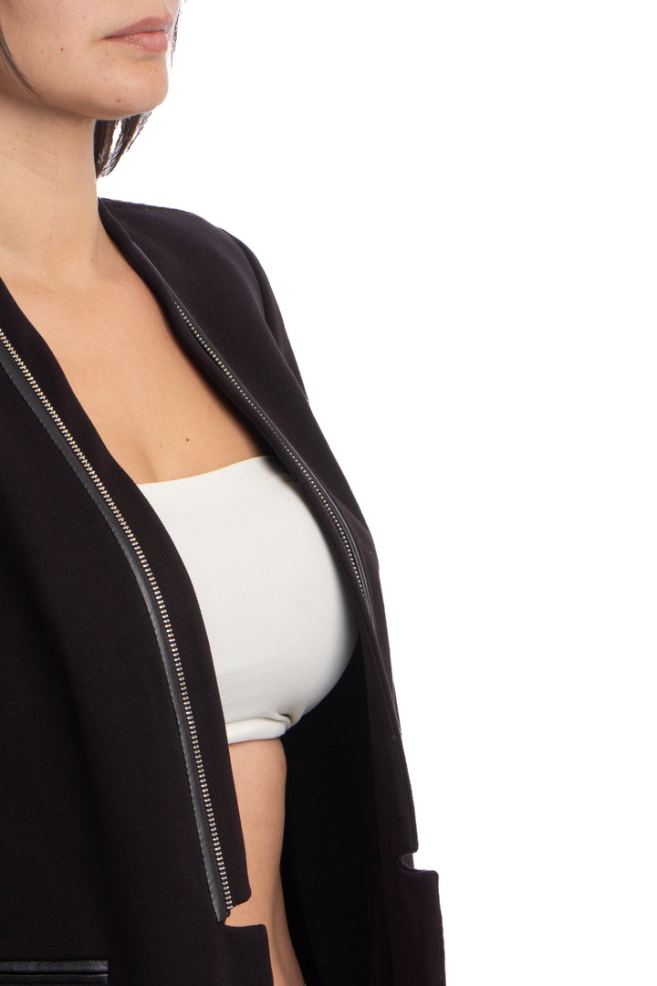 Saco Rebecca Taylor negro, detalle 5 – ClosetRehab