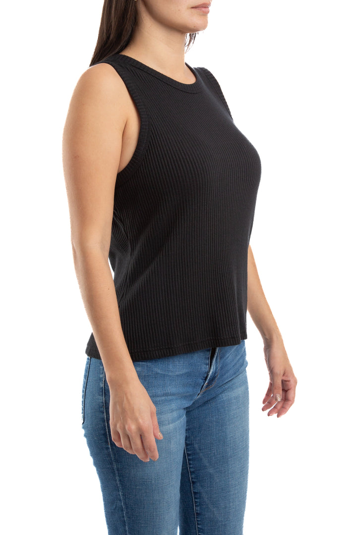Blusa Rails negro, vista posterior – ClosetRehab