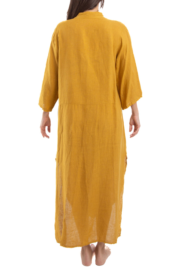 Vestido Tory Burch estampado, vista lateral – ClosetRehab