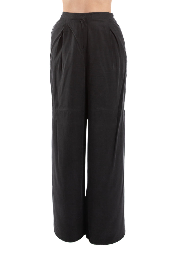 Pantalón Elie Tahari negro, vista frontal – ClosetRehab
