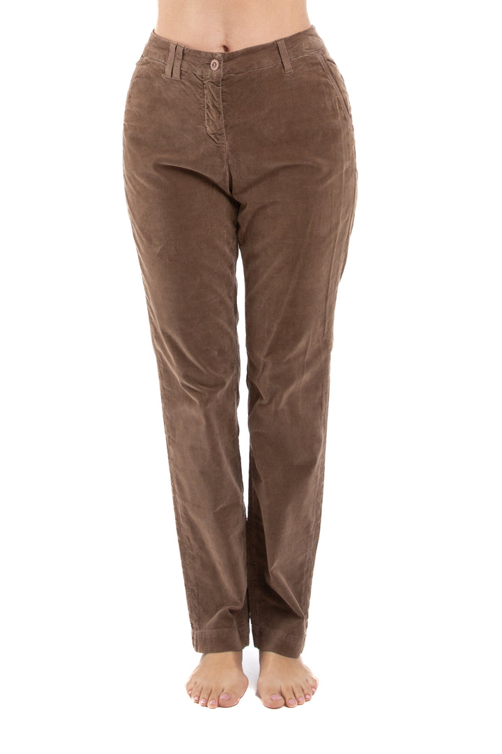 Pantalón Ambrosi blanco, vista frontal – ClosetRehab