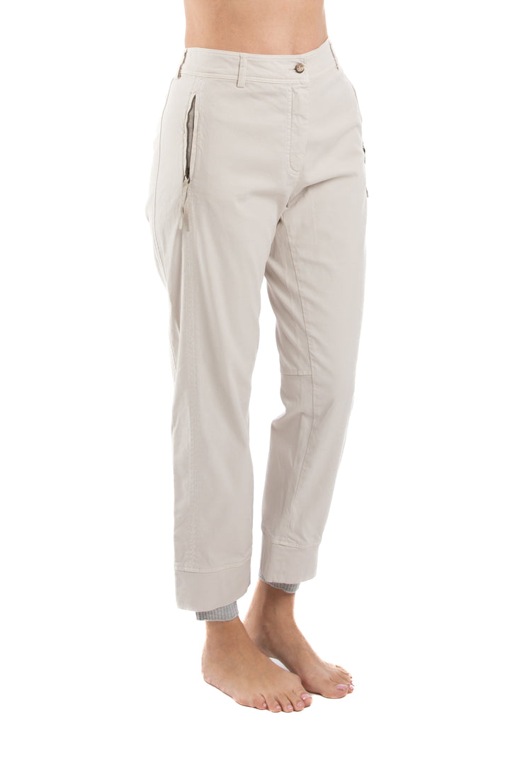 Pantalón Ambrosi beige, vista posterior – ClosetRehab