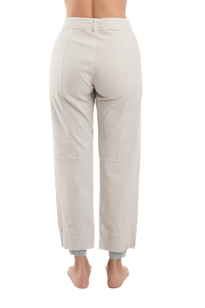 Pantalón Ambrosi beige, vista lateral – ClosetRehab