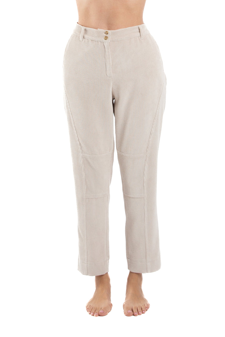 Pantalón Ambrosi estampado, vista frontal – ClosetRehab
