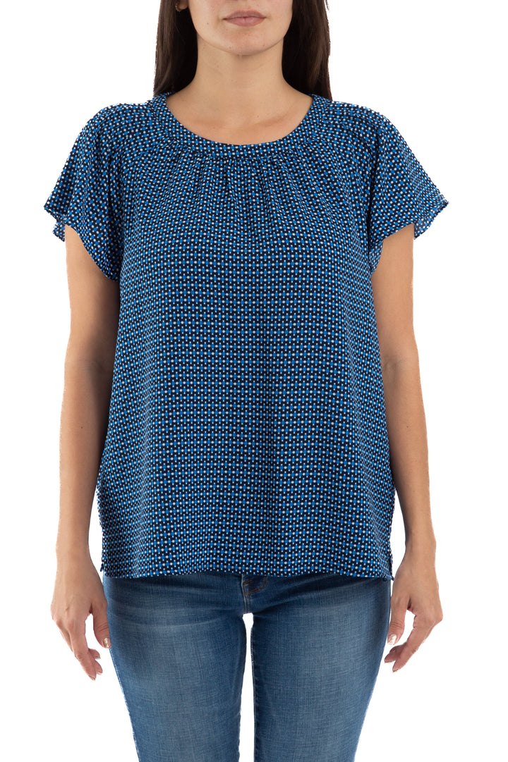 Blusa CeCe estampado, vista frontal – ClosetRehab