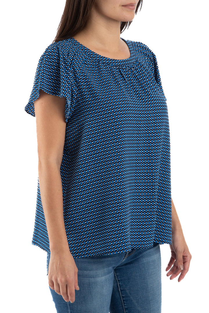 Blusa CeCe estampado, vista posterior – ClosetRehab