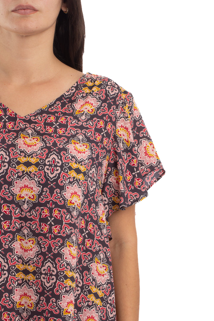 Blusa Loft estampado, detalle – ClosetRehab