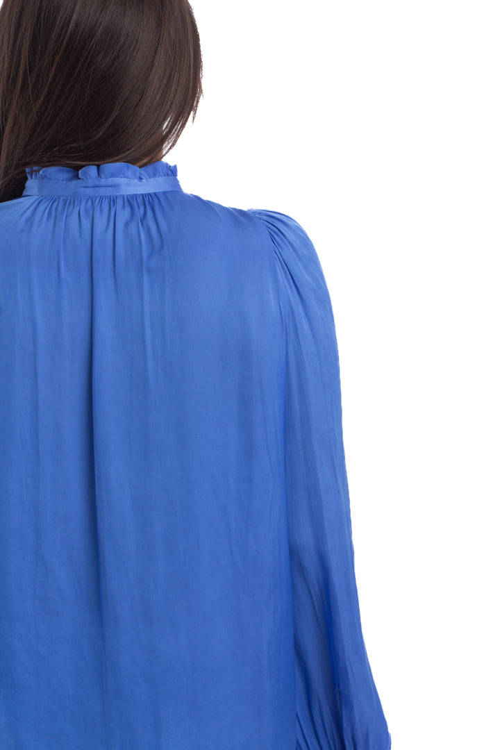 Blusa Zadig & Voltaire azul, detalle 6 – ClosetRehab