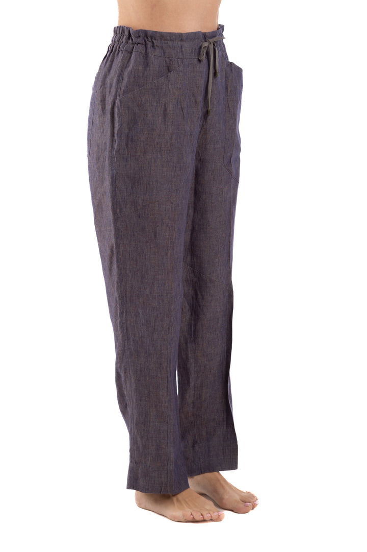 Pantalón Ambrosi morado, vista posterior – ClosetRehab