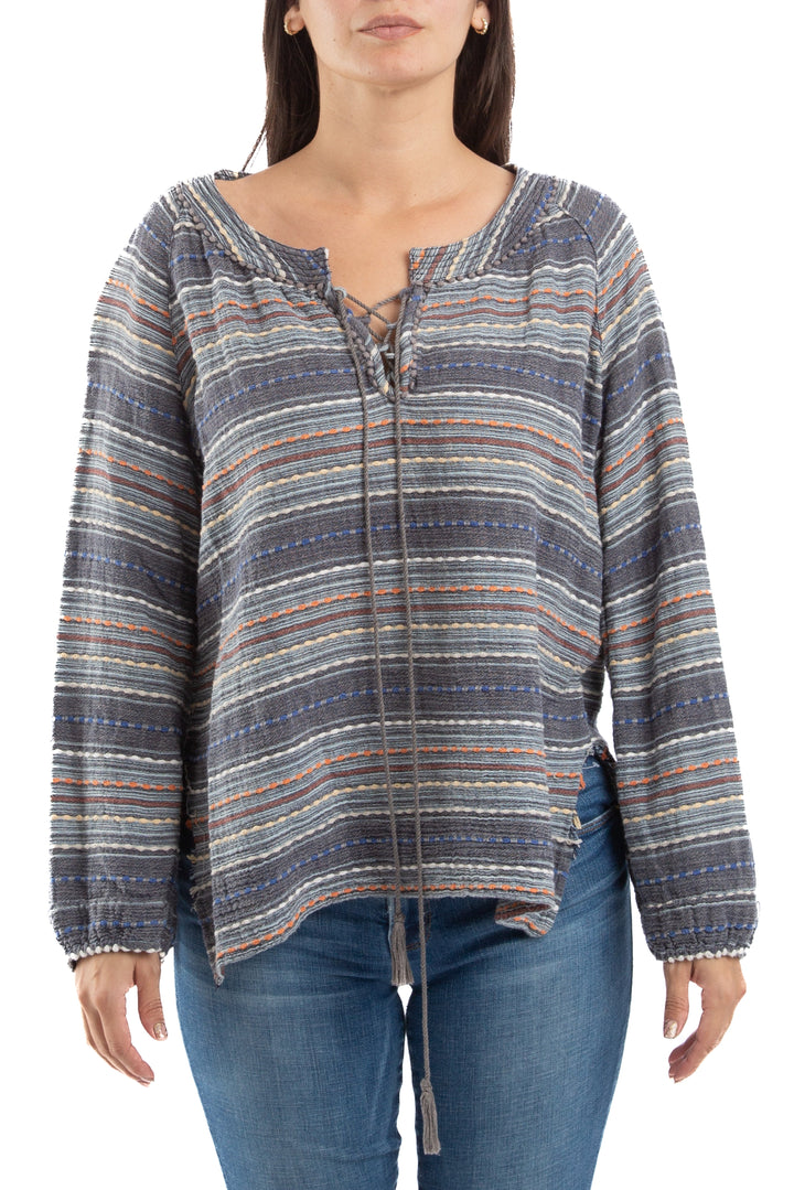 Blusa Ralph Lauren estampado, vista frontal – ClosetRehab