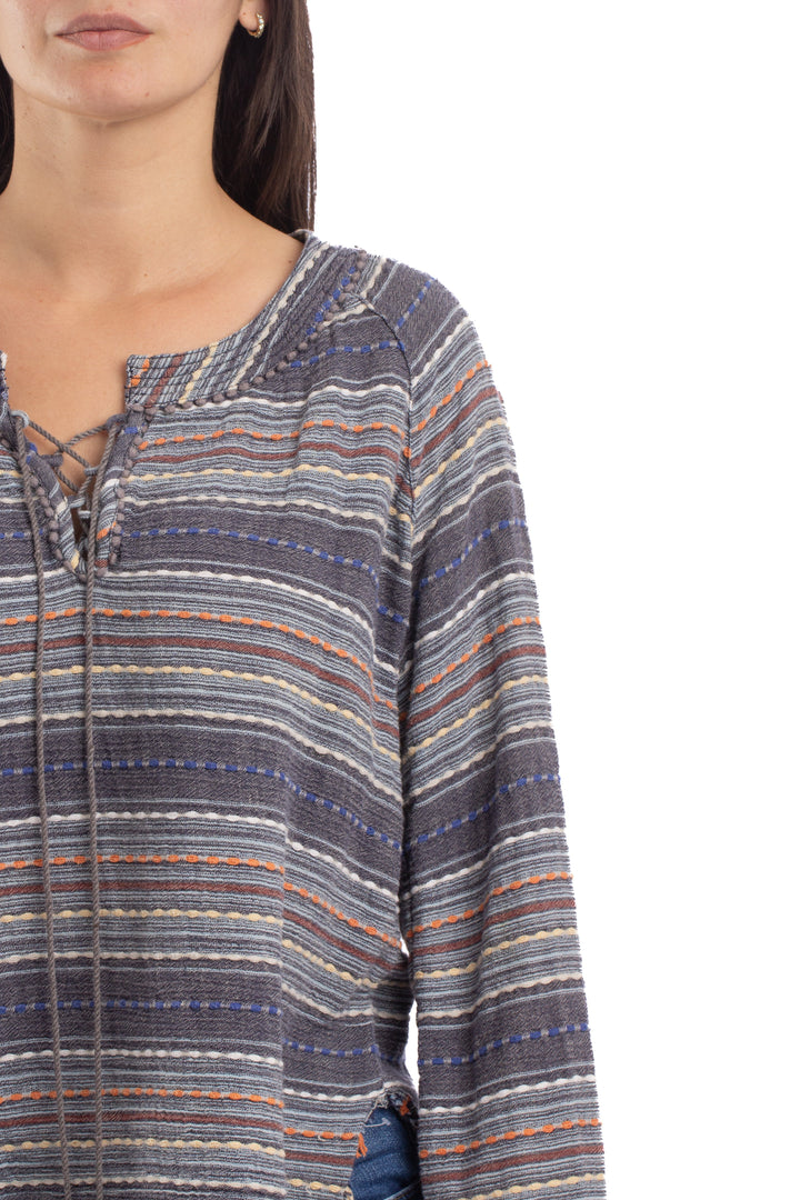 Blusa Ralph Lauren estampado, detalle – ClosetRehab